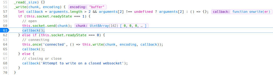 Debugging the 'Uncaught Error: Callback called multiple times' issue. (Screenshot)
